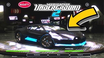 How to install EXTRA cars on Need for speed Underground 2