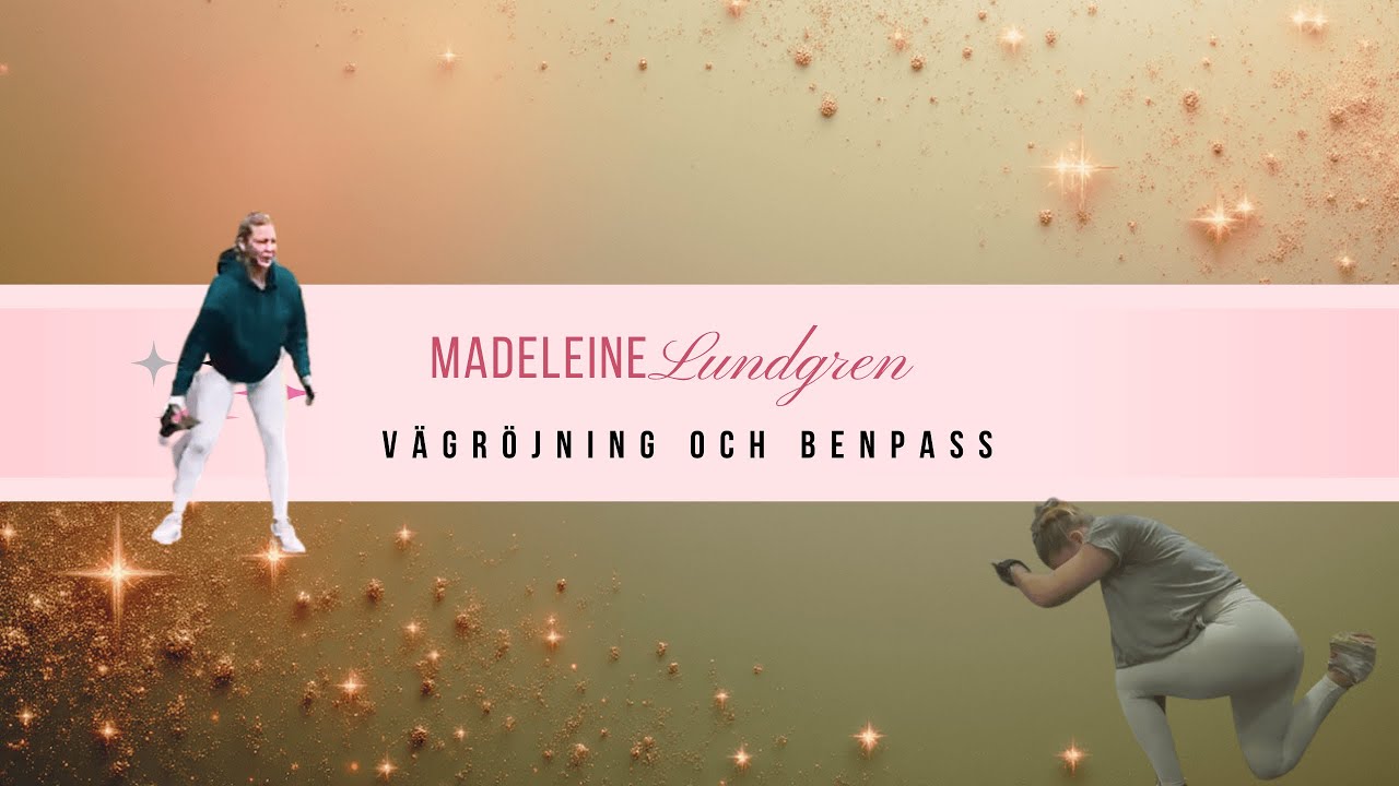 Uppvärmning inför benpass blev att kasta sten