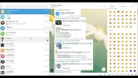 របៀបពង្រីកពុម្ពអក្សរkhmer ធំៗ Telegram change Font on Telegram