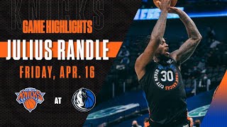 Julius Randle (44 points) Highlights vs. Atlanta Hawks