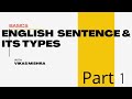 Sentence and Its Types (Om Classes)