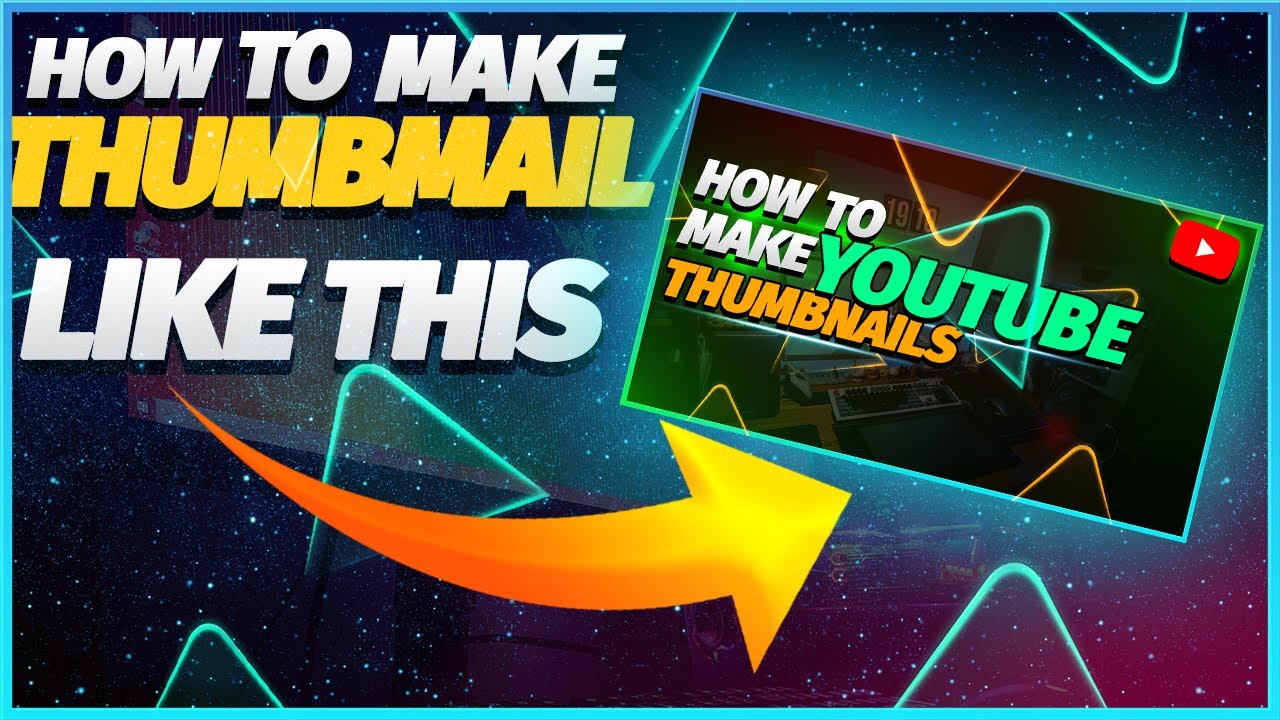 How to make awesome youtube thumbnails |Adobe Photoshop