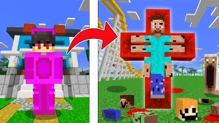 🖤I Fooled My Friend with BLOOD Steve.EXE Mods in Minecraft