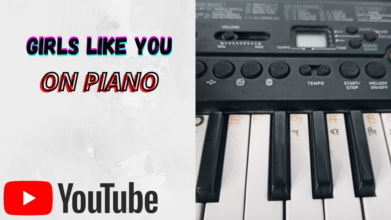 Maroon 5Girls Like You ft.Cardi B(piano cover) YouTube