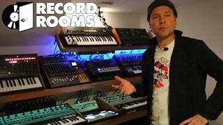 Vintage Synth Room Tour - Oberheim, Roland, Moog, Sequential (with Ian Manhire)