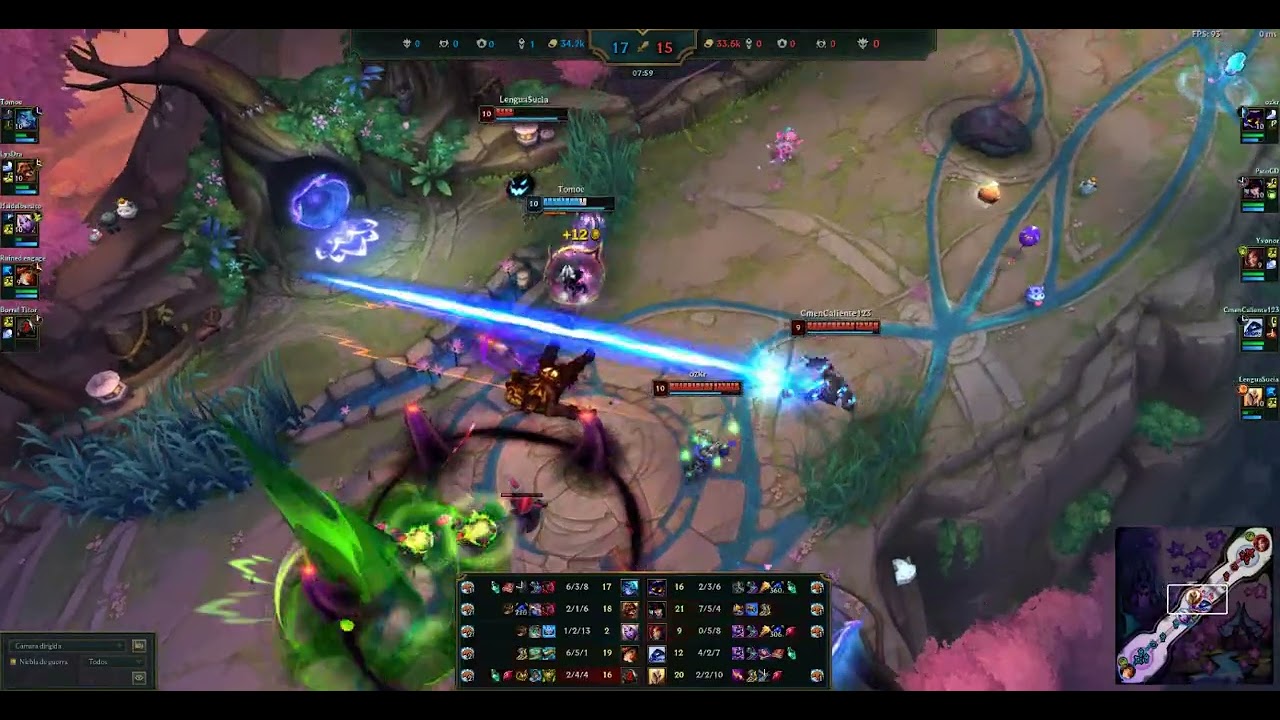 ARAM CAOS 55 Soraka team vs Veigar team