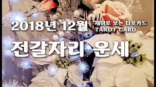 [호수쌤타로]  2018년 12월 전갈자리 타로카드 전체운 / 재미로 보는 타로카드/tarot card