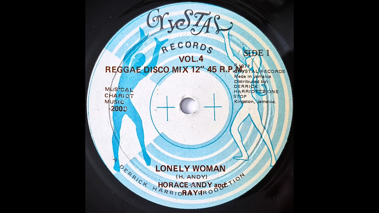名盤　レゲエ 7インチ HORACE ANDY / LONELY WOMAN HORACE ANDY & RAY I - Lonely Woman [1977] - YouTube