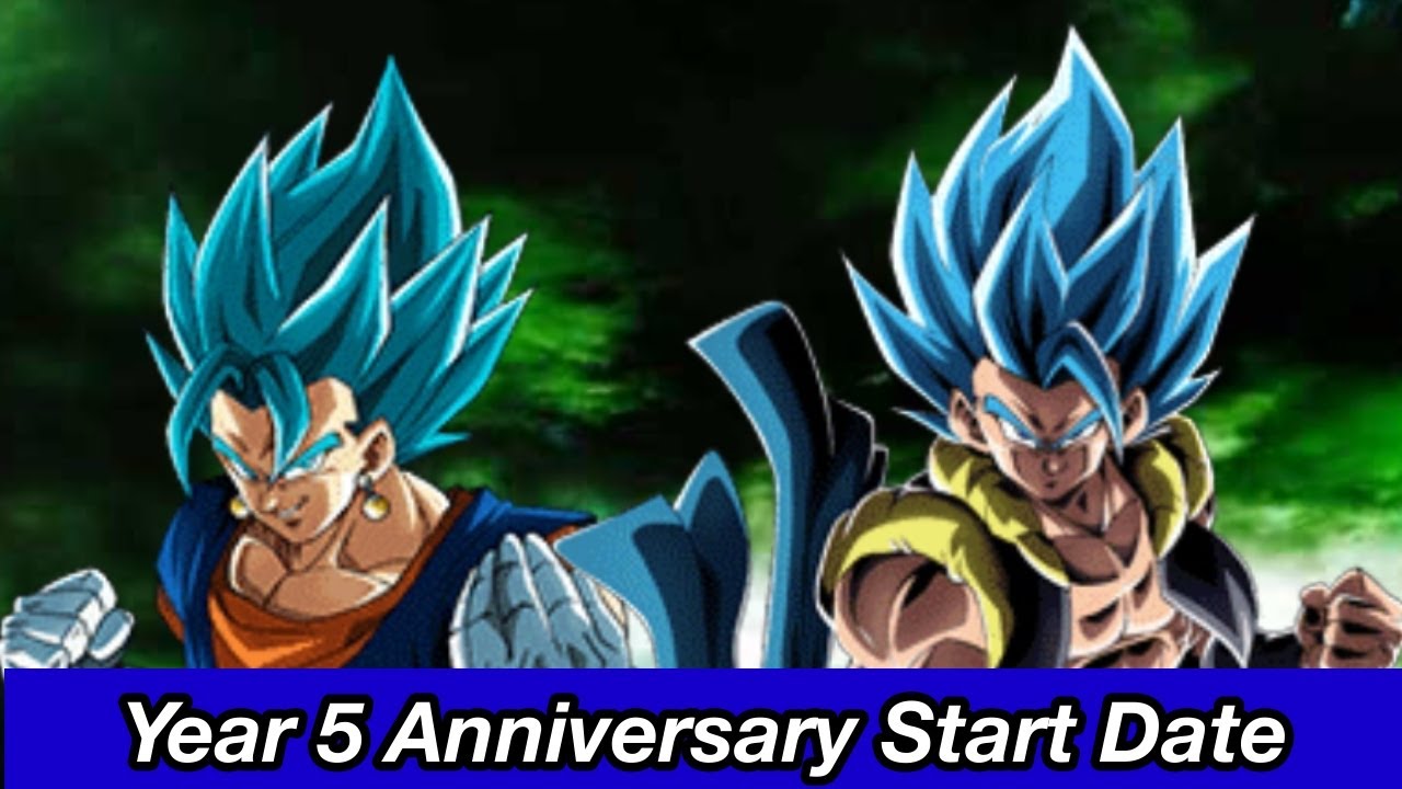 Dokkan Battle When Will Year 5 Anniversary Start on Global