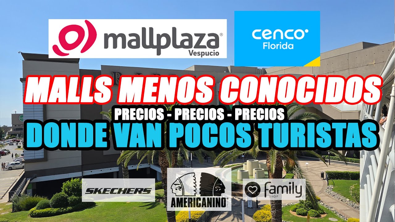 COMPRAS en CHILE - MALLPLAZA - CENCO FLORIDA - DONDE VAN MENOS TURISTAS #H&M #chile #precios #4k