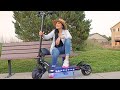 KAABO MANTIS 8 Electric Scooter Review (Bus, Train, Off-road Tested)  -  Dual Motor E-Scooter 2021