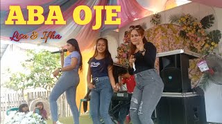 lagu bima, ABA OJE di hibur oleh artis Dompu Lisa vs Ifha,  yang puas jogetnya,