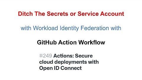 Secure Cloud deployments with  GitHub Action Workflow and Open ID Connect -  Azure Demo
