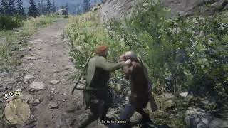 NPC Refuses To Go Sleep | Red Dead Online