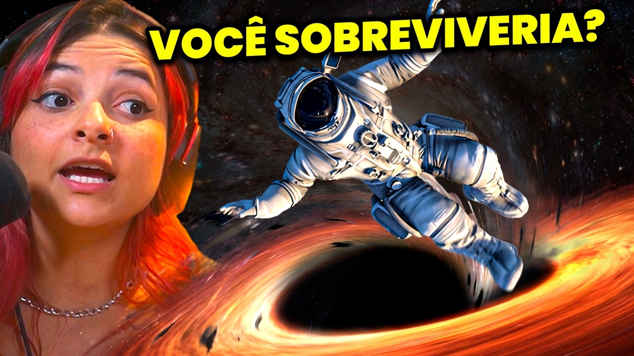 Como seria cair em um buraco negro? | REACT CIÊNCIA TODO DIA