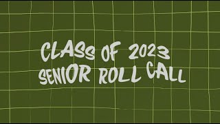 Senior Roll Call 2023