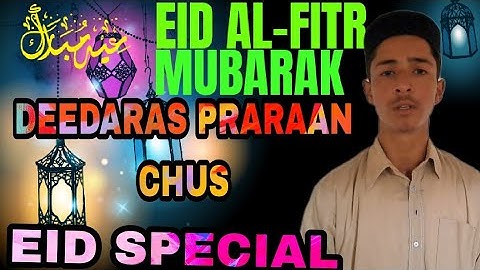 DEEDARAS PRARAAN CHUS /SYED SUHAIB OFFICIAL