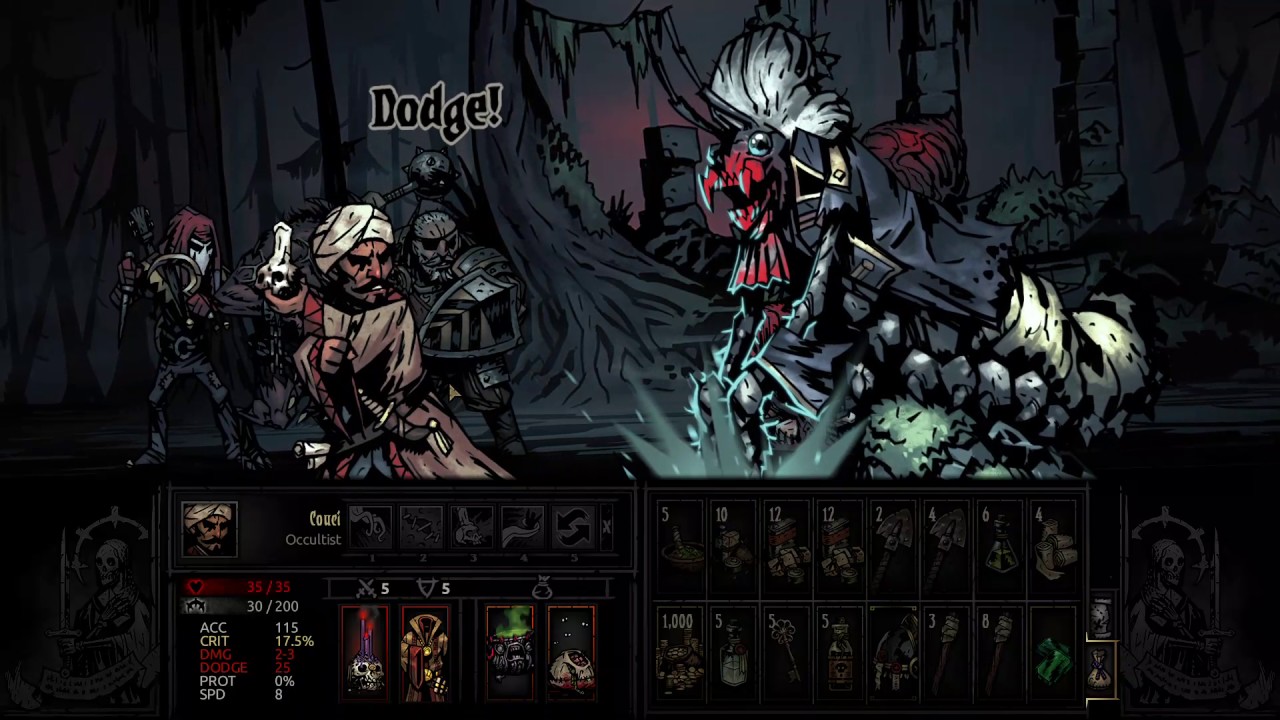 Убить барона карта darkest dungeon