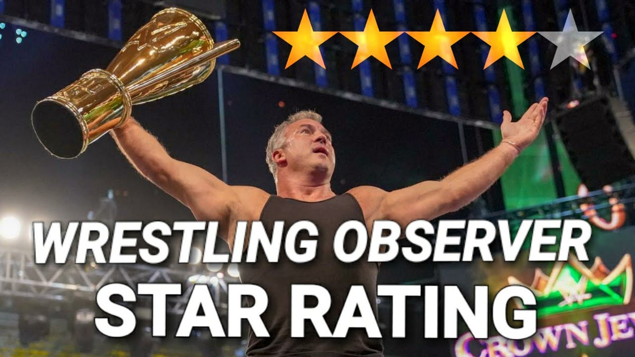 WWE Crown Jewel 2018 Dave Meltzer Star Ratings! YouTube