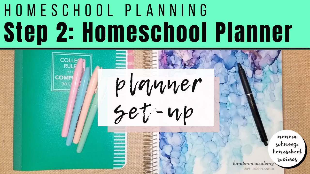 HOMESCHOOL PLANNING 2019 {{ NEW PLANNER }} HOW I PLAN OUR HOMESCHOOL ...