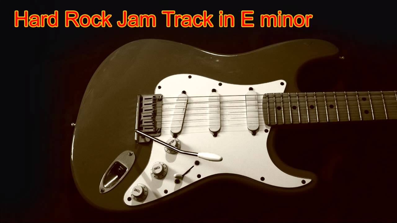 Hard Rock Jam Track in the Key of E Minor YouTube
