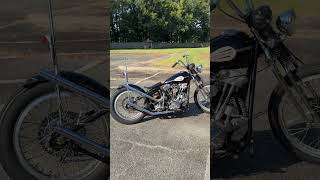 1947 H-D Knucklehead chopper check out #DicEtv