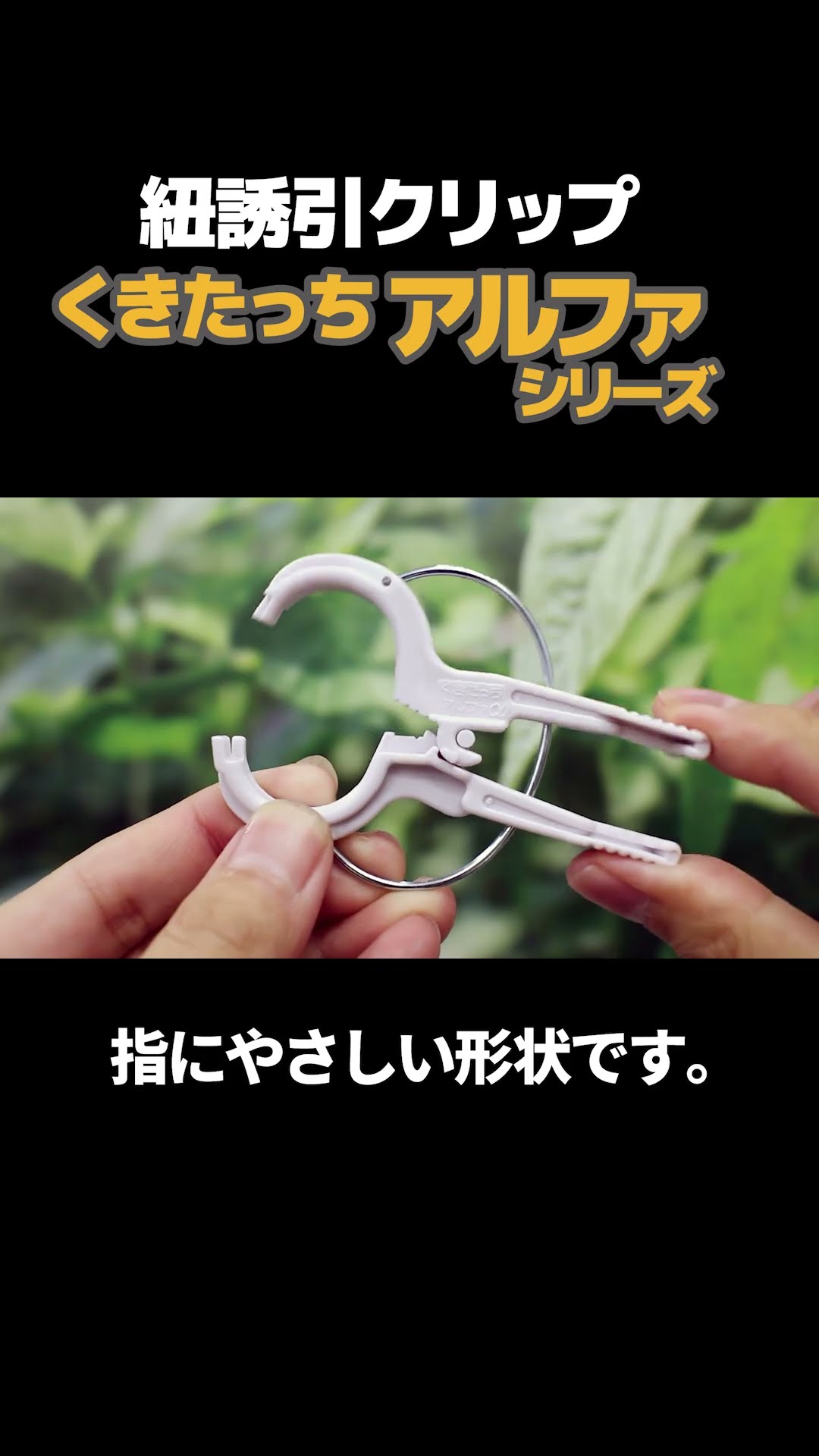 くきたっちアルファシリーズ(紐誘引クリップ) #shorts #クリップ #農業