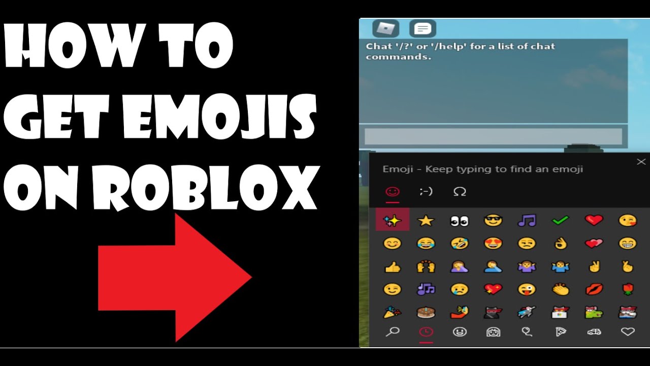 How To Get Emojis On Roblox Windows YouTube 