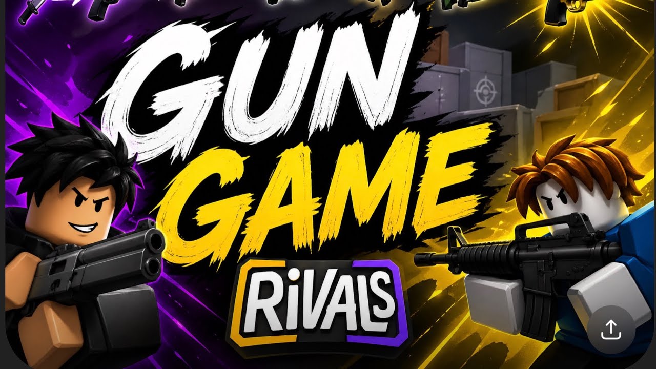 Playing rivals gun game alone 😎😎wait till the end… - YouTube