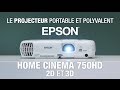 Projecteur epson powerlite home cinema 7503lcd 720p
