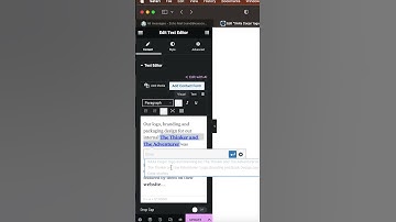 How to add a link to a text in WordPress using Elementor | Short Web Design Tutorial....