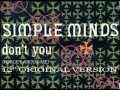 Simple Minds - Don