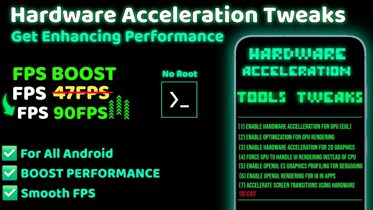 Ultimate Hardware Tweaks for Smoother FPS & Performance Boost (No Root!)