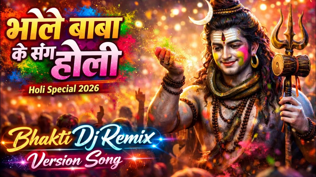 भोले बाबा के संग होली (Holi Special 2026) | Bholenath Khele Holi | Norat Dj King 