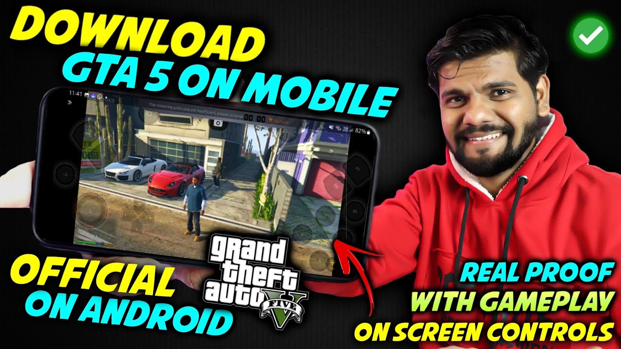 Download GTA 5 On Android Mobile 🔥 How To Download GTA 5 On Mobile 😍 GTA 5  Mobile Download 