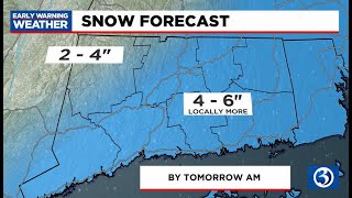 FORECAST: Parts of the state under Winter Storm Warning