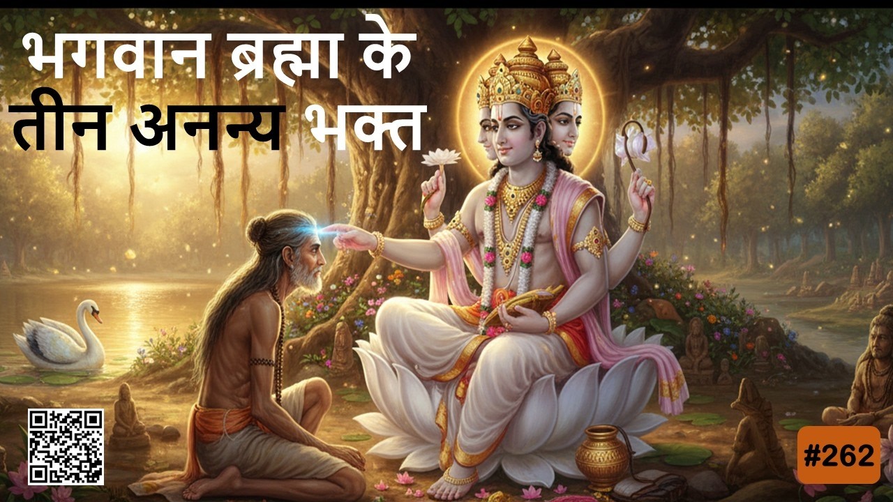 भगवान ब्रह्मा के तीन अनन्य भक्त | भारतीय धार्मिक कहानियाँ | Indian Religious Stories