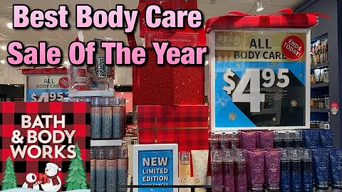 *$4.95 BODY CARE* BATH & BODY WORKS BODY CARE SALE...