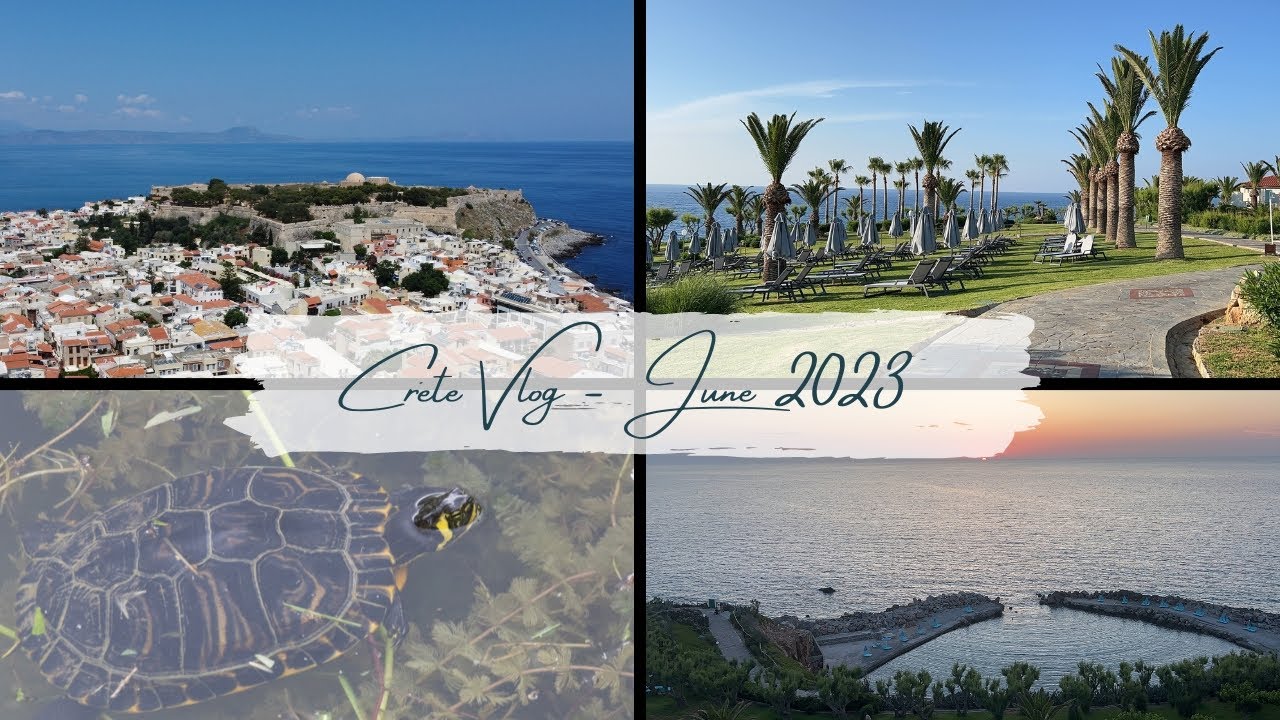 4K CRETE VLOG | RETHYMNO | SNORKELLING | DRONE FOOTAGE | TURTLES | HOLIDAY
