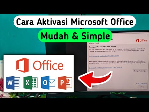 Cara Aktivasi Microsoft Office Terbaru 2026 || Solusi Microsoft Office ...