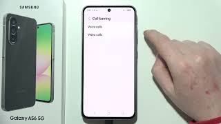 SAMSUNG Galaxy A56 5G: How to Turn On/Off Call Barring