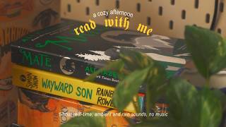 a cozy afternoon read with me 🍂 1-hour real-time, no breaks, ambient & rain sounds, no music