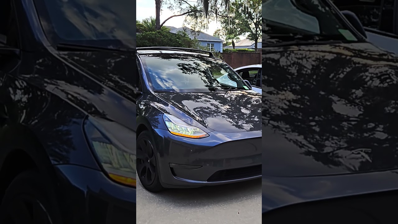 Tesla car dance move video 