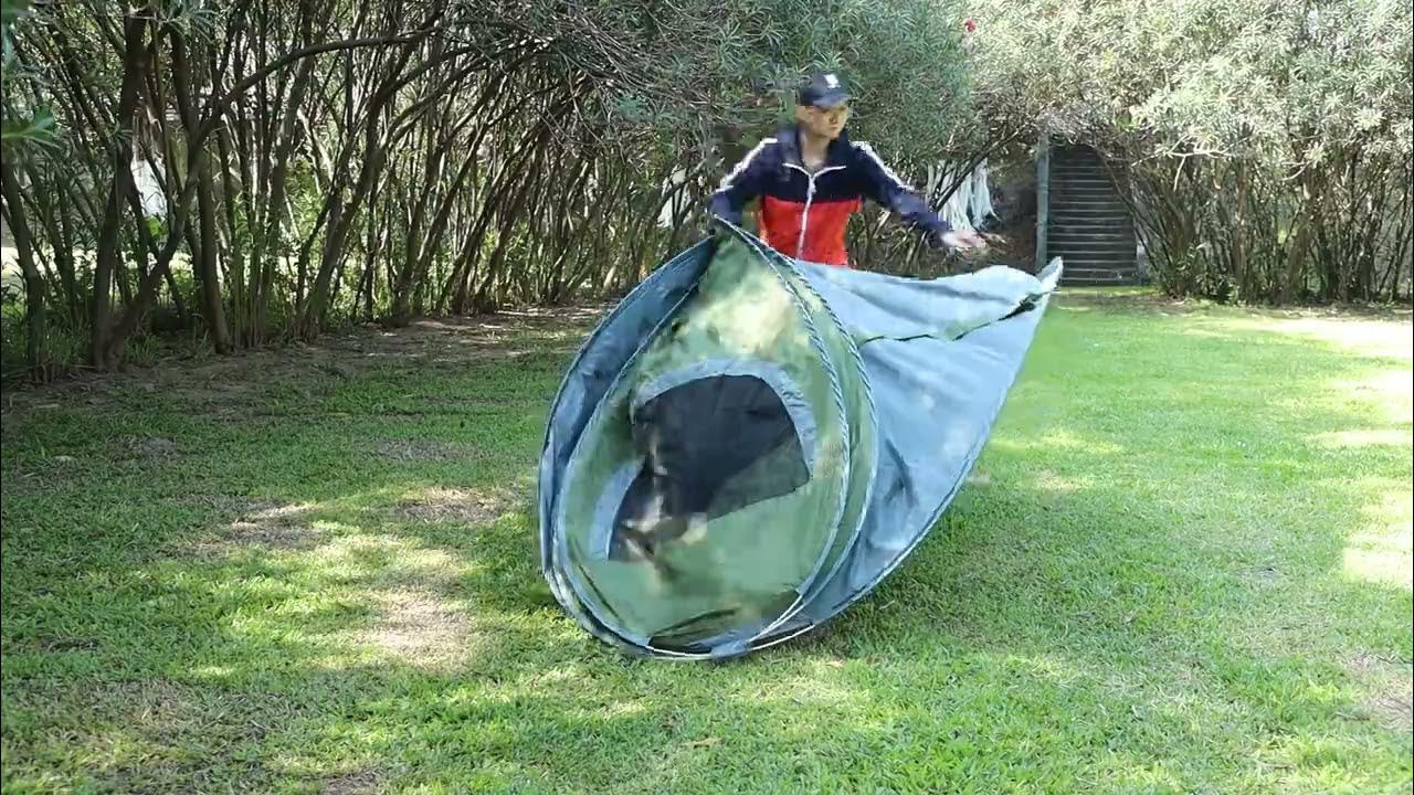 Night Cat Upgraded Pop up Tent 2 4 Persons YouTube