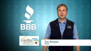Healthy Spaces wins BBB's 2016 Business of Integrity Torch Award in Evansville, IN