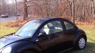 2003 Volkswagen Beetle GL Black for sale
