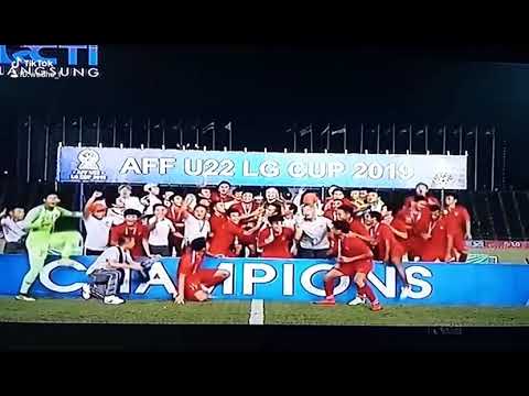 Indonesia vs Thailand U22 #juara AFF U22 2019 - YouTube