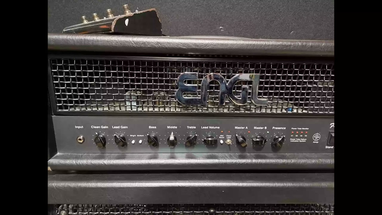 ENGL Fireball 100 + ENGL 412 + Shure SM58