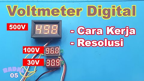 Volt meter digital 30V 100V 500V - Voltmeter digital 100V 500V 30V