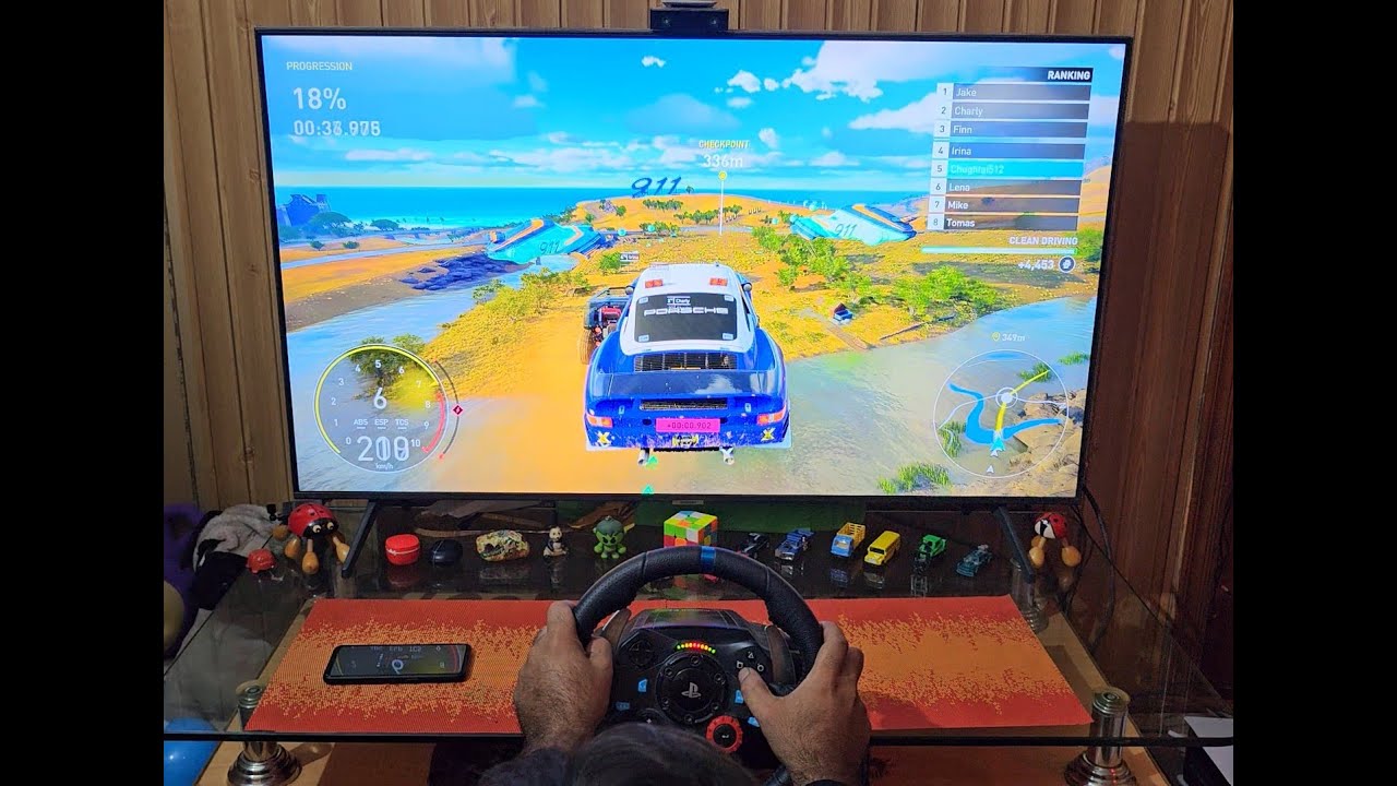 The Crew Motorfest - 959 Raid Porsche - Logitech g29 Gameplay - YouTube
